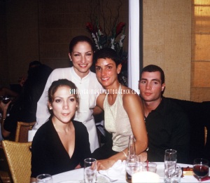 Jennifer Lopez, Gloria Estefan, Ingrid Casares and Chris Paciello, www.silverimagephotoagency.com